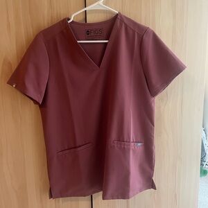 FIGS limited edition mauve scrub set